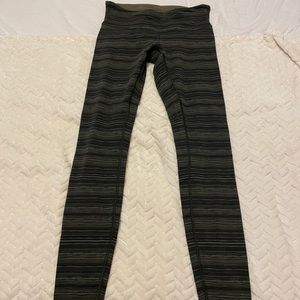 Lululemon Hunter Green Wunder Under Size 6